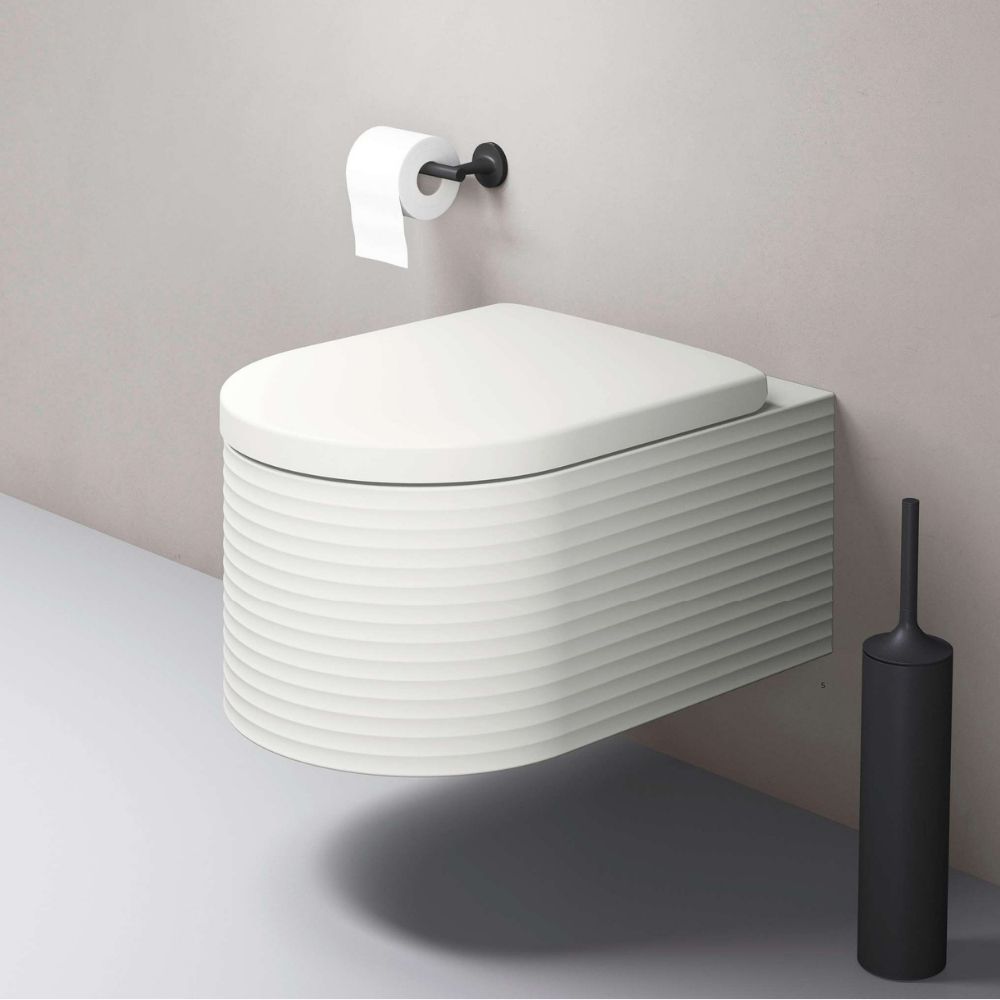 Duravit White Satin Matt Groove Toilet